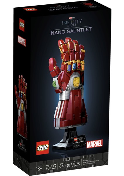 Marvel 76223 Nano Gauntlet (675 Parça)