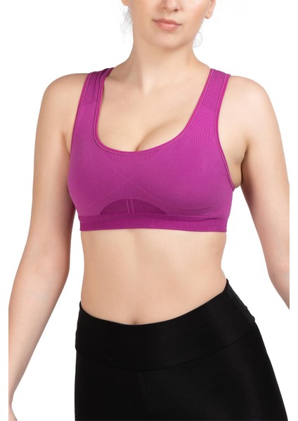 Macrophylla Destekli Seamless Spor Sütyen