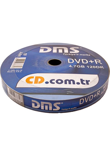 Dms Dvd+R Boş DVD 4.7 GB 120 Dk ( 10 Lu Paket )