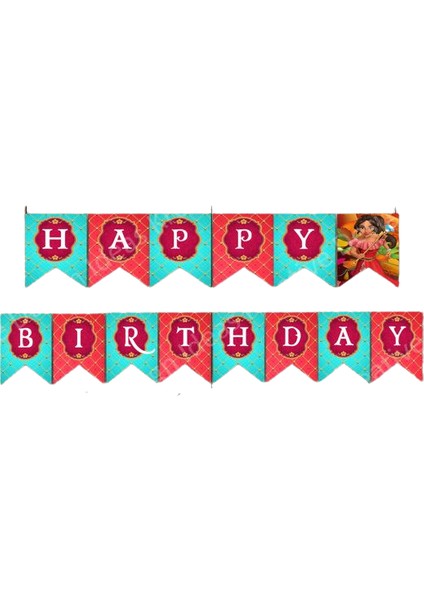 Happy Birthday Banner Elena 2 M