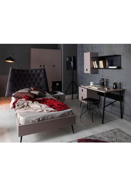 Rengarenk Ares Duvar Rafı 2 Raf 1 Kapaklı Dolap 123X65X30 fiyatları