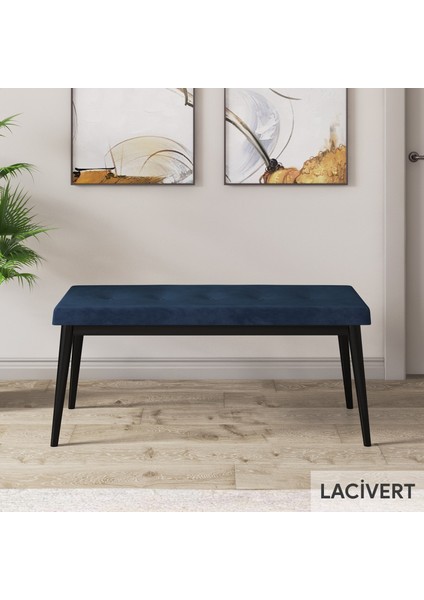 Concept Yay Serisi, 80X132 Açılabilir Masa Takımı,siyah Mermer Desen Masa 4 Sandalye 1 Bench
