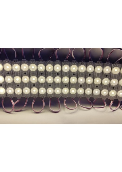 3’ Lü Mercek Modül LED – 1.5 Watt – 12 Volt – Smd 2835 – 10 Adet