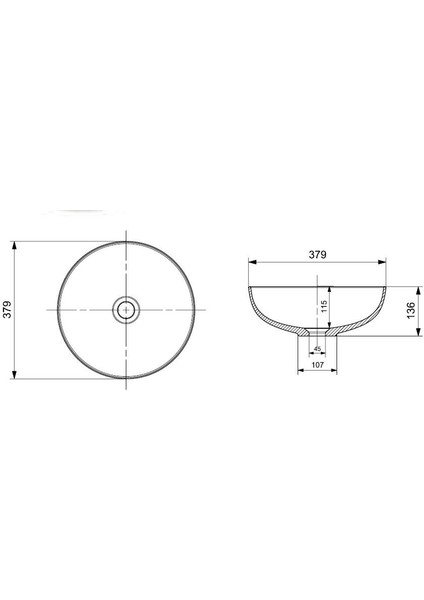 Bocchi Sottile Slim Çanak Lavabo 38 cm Parlak Beyaz 1494-001-0125 fiyatları