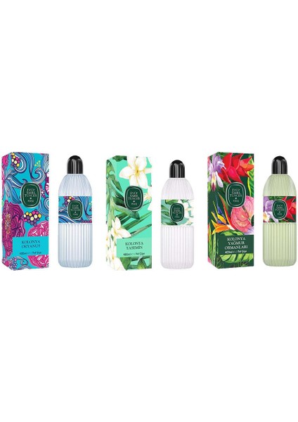 Kolonya Okyanus, Yasemin Ve Yağmur Ormanları Pet Şişe 400 Ml