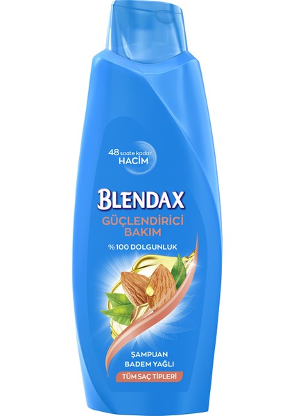 Badem Yağı Özlü Şampuan 500 Ml X 4 Adet