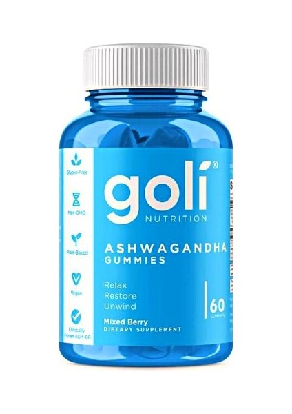 Goli Blue Gummies 60 Gummıes