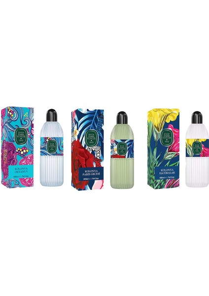 Kolonya Okyanus, Paris Gecesi Ve Hatıralar Pet Şişe 400 Ml