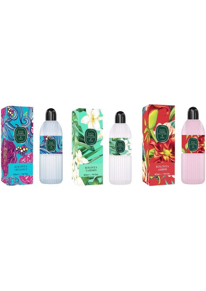 Kolonya Okyanus, Yasemin Ve Amber Pet Şişe 400 Ml
