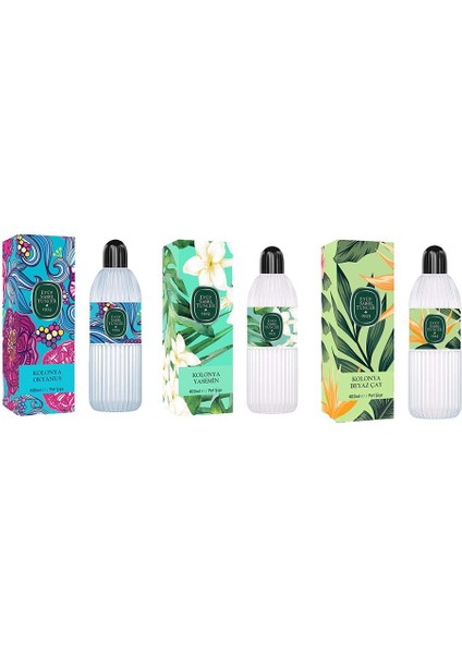 Kolonya Okyanus, Yasemin Ve Beyaz Çay Pet Şişe 400 Ml