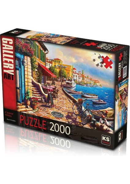 22511 Ks, A Seaside Holiday, 2000 Parça Puzzle