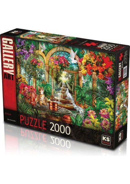 22510 Ks Avlu - Atrium 2000 Parça Puzzle / +12 Yaş