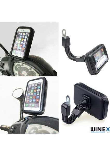 Motorsiklet ve Bisiklet Su Geçirmez Telefon Tutucu indirimleri
