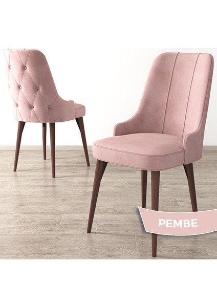 Concept Roy Serisi, 80 x 132 cm Açılabilir Mdf Masa Takımı, Beyaz Masa Ceviz Ayak 4 Sandalye 1 Bench fırsatları