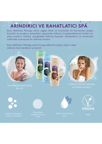 Duş Jeli Wellness Threapy Argan & Kil 450 ml