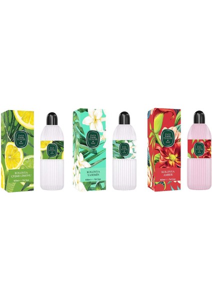 Kolonya Çeşme Limonu, Yasemin ve Amber Pet Şişe 400 ml