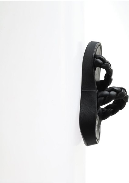 Siyah Deri Kadın Spor Terlik fırsatları