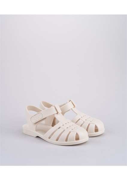 S10288 Clasıca Çocuk Sandalet Krem modelleri