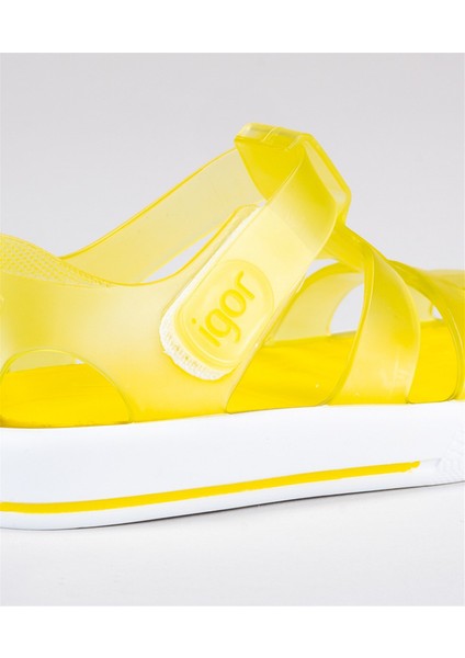 S10171 Star Çocuk Sandalet Sarı fırsatları