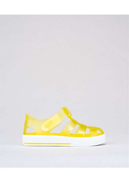 S10171 Star Çocuk Sandalet Sarı