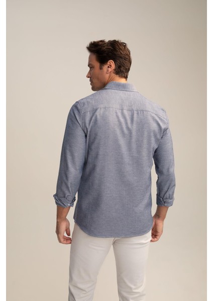 Regular Fit Uzun Kollu Gömlek X8949AZ22AU