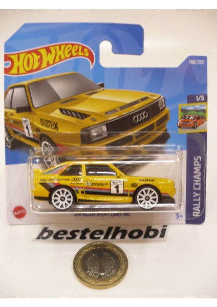 Audı Sport Quattro 1984 Yellow Hot Wheels fiyatları
