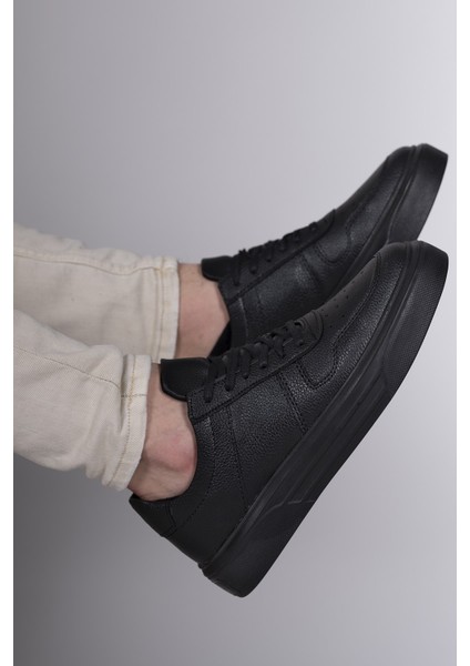 Siyah Siyah Erkek Sneaker 0012209