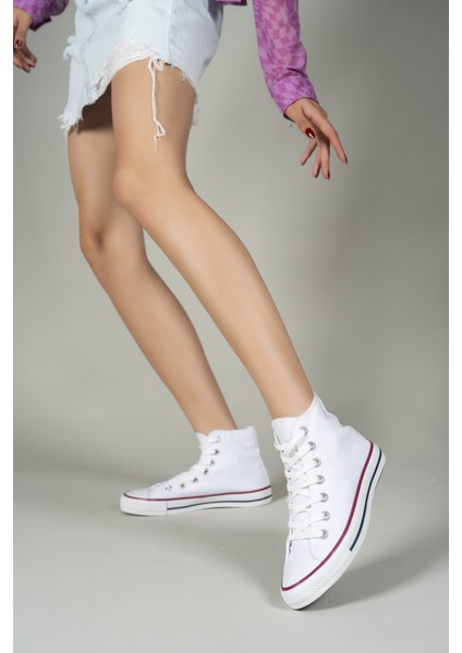 Beyaz Unisex Sneaker 0012201