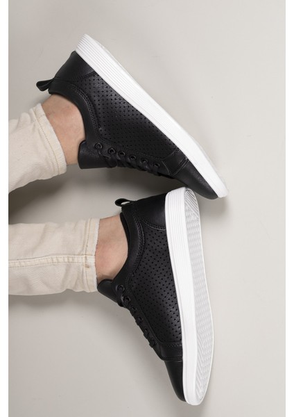 Siyah Beyaz Unisex Sneaker 0012957