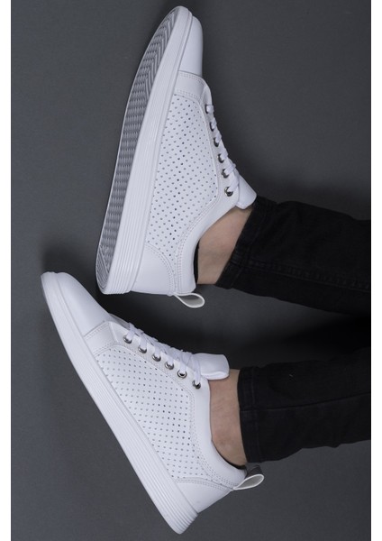 Beyaz Unisex Sneaker 0012957