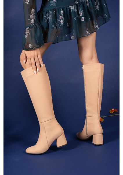 Extra Mat Nude Kadın Çizme 0012815Y indirimleri