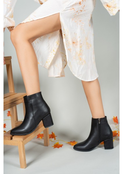 Siyah Cilt Kadın Bot 0012893S fiyatları