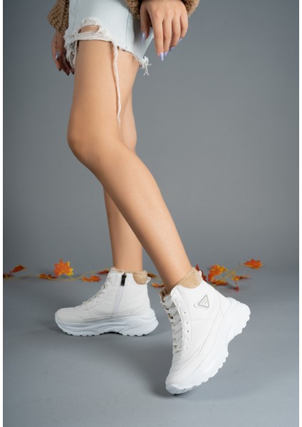 Beyaz Unisex Bot 0012123