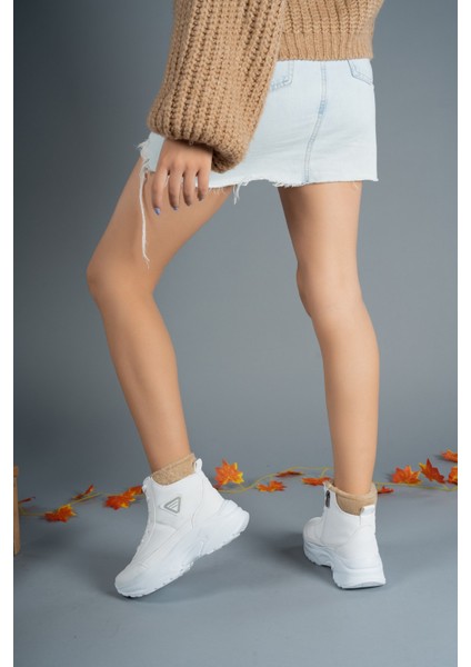 Beyaz Unisex Bot 0012123
