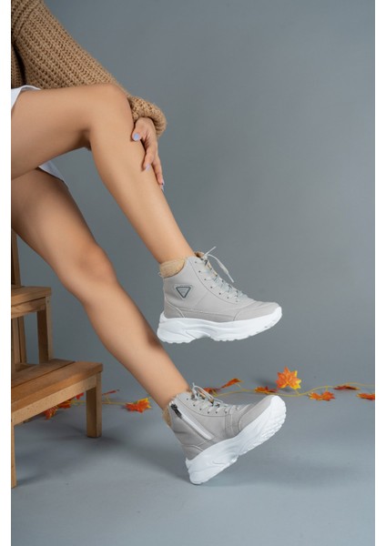 Buz Unisex Bot 0012123 Kışlık Su Geçirmez Kaymaz Taban Rahat ve Dayanıklı Tasarım