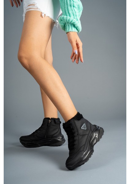 Siyah Siyah Unisex Bot 0012123