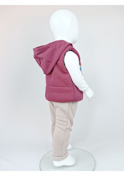 Unisex Yelekli 3'lü Takim