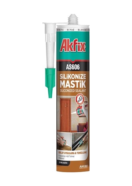 AS606 Silikonize Mastik Krem