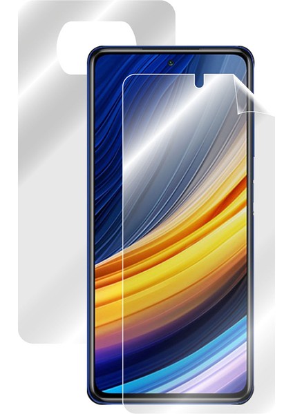 Poco X3 Pro Tam Kaplama (Ekran ve Arka Koruma)
