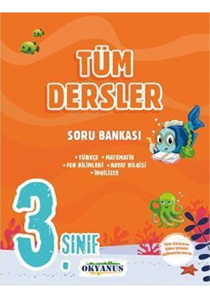 Okyanus Yayınları 3. Sınıf Tüm Dersler Soru Bankası