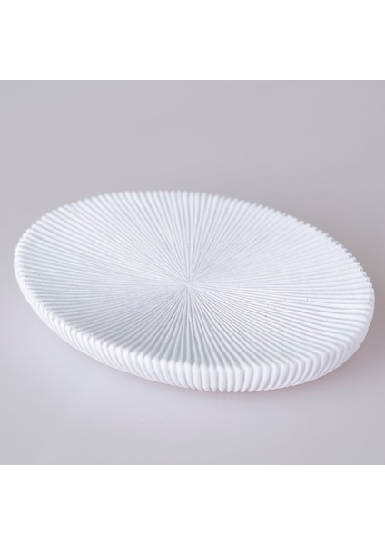 Lydia Katı Sabunluk Beyaz