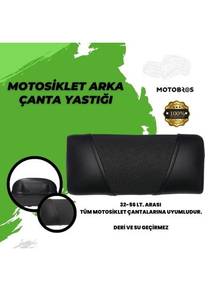 Motosiklet Çanta Sırt Dayama Siyah Deri (Universal) Ultra Konfor fiyatları