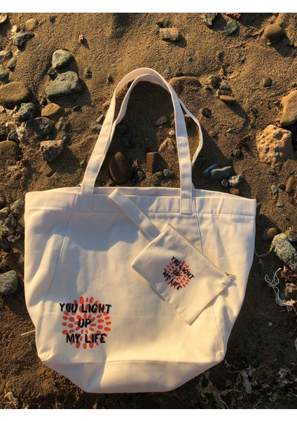 Baskılı Çanta Gabardin You