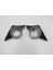 Peugeot 207- 06/09; Sis Lamba Kapağı Sağ/sol Set (2 Parça) Sis Delikli Çerçevesi Gri 2