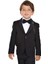 Ceketli Yelekli Erkek Çocuk Damatlık Takım Elbise 3