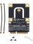 5088 Mini Pci-E Express To M.2 Ngff Wifi Wireless Bluetooth Çevirici Dönüştürücü Kart 1