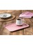 Gingham Red Melamin Kaydırmaz Tepsı 20X28,5 cm Kırmızı 1