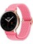 Huawei Watch Gt3 42MM Uyumlu (20MM Pim) Kordon Kayış Örgü Hasır Loop Tokalı Rainbow Renkli Örgülü Karışık Renk 1