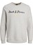 Jcoberg Erkek Bisiklet Yaka Sweatshirt Gri 12215378 Xxl - Gri 1