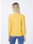 Baskılı Hardal Kadın Sweatshirt 22K0573K1 4